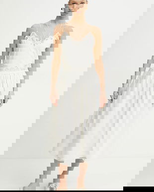 Twinset rochie din bumbac