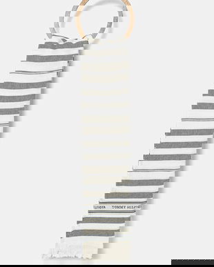 Tommy Hilfiger eșarfă din amestec de in