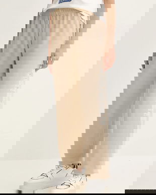 Pinko pantaloni de trening din bumbac