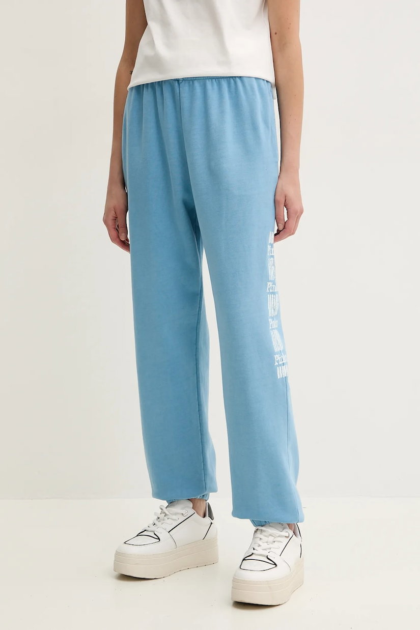 Pinko pantaloni de trening din bumbac