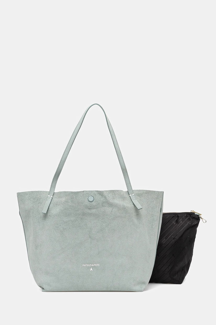 Patrizia Pepe geantă din piele cu două fețe