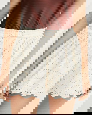 Twinset pantaloni scurți din bumbac