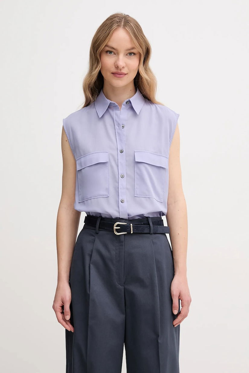 Calvin Klein cămașă din bumbac