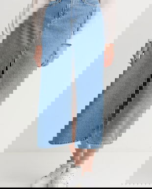 Calvin Klein Jeans fustă din denim