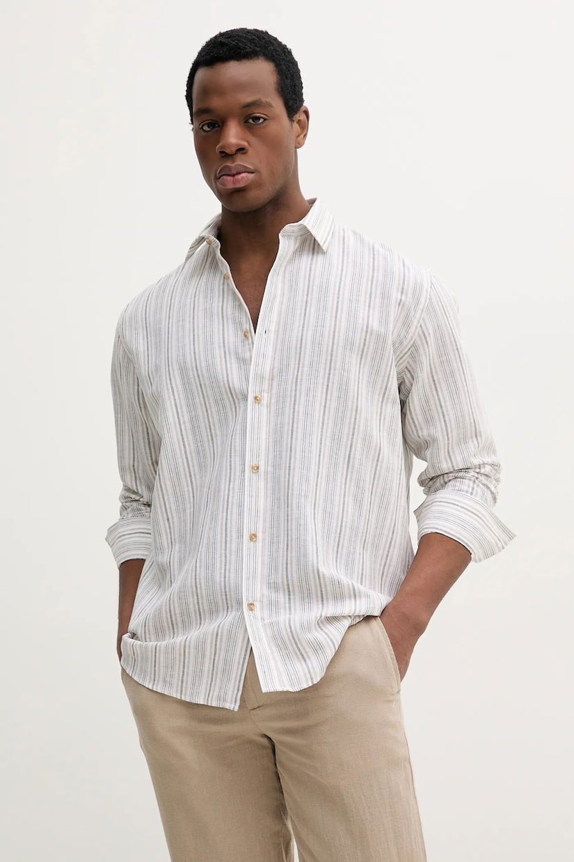 Liu Jo camasa din amestec de in