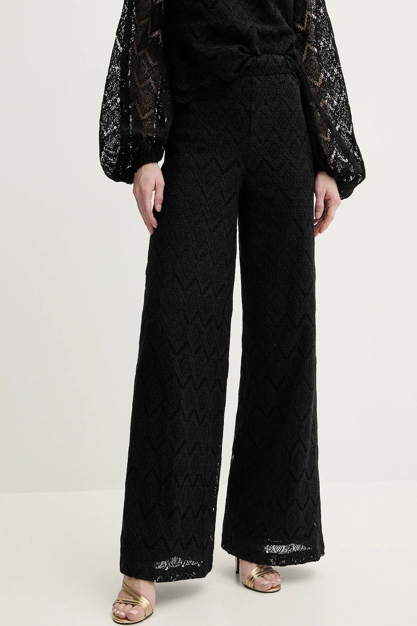 Twinset pantaloni de bumbac