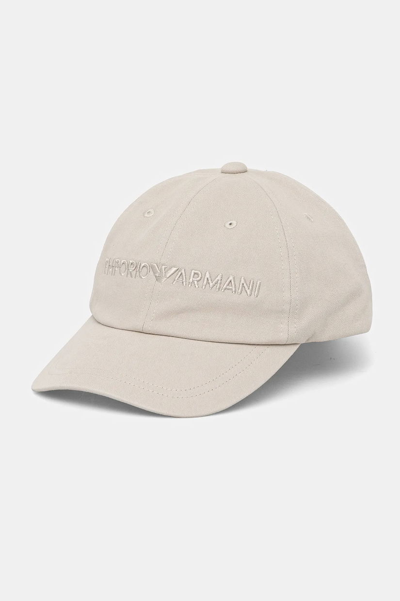 Emporio Armani șapcă de baseball din bumbac
