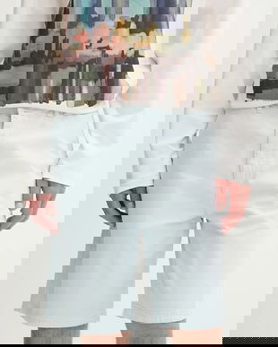 Guess Jeans pantaloni scurti din bumbac