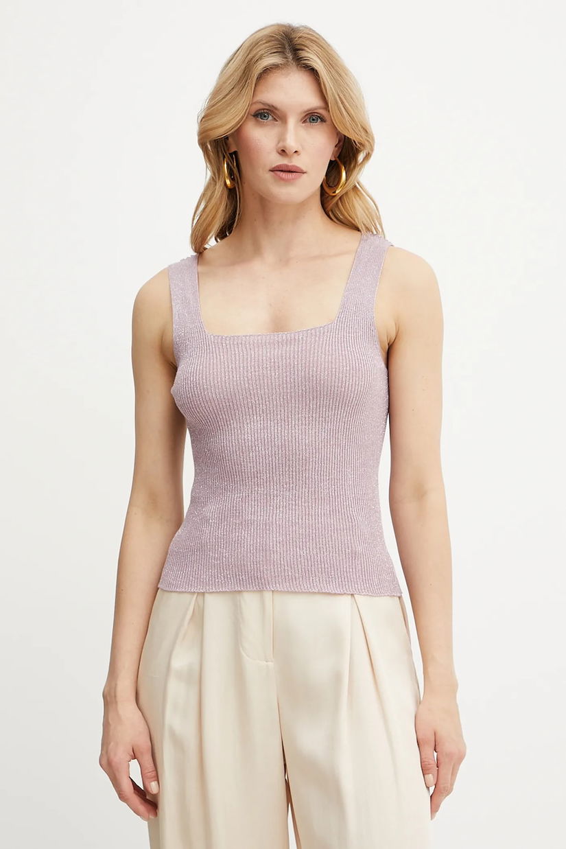 Twinset top din amestec de in