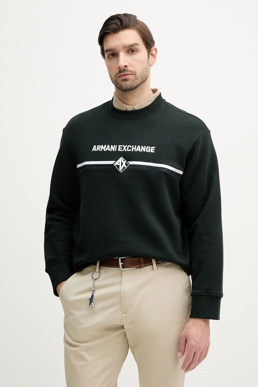 Armani Exchange hanorac de bumbac