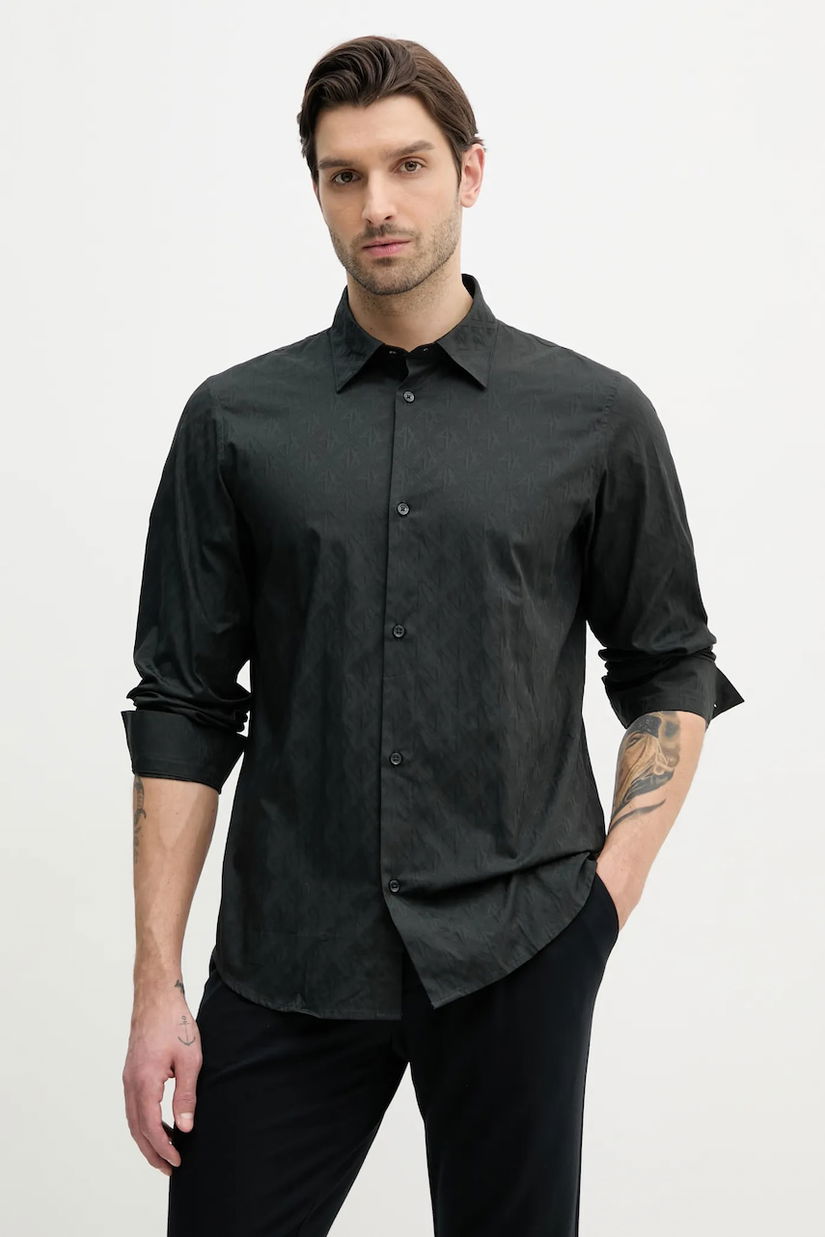 Armani Exchange camasa din bumbac