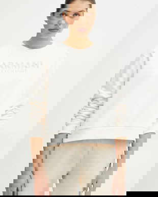 Armani Exchange hanorac de bumbac