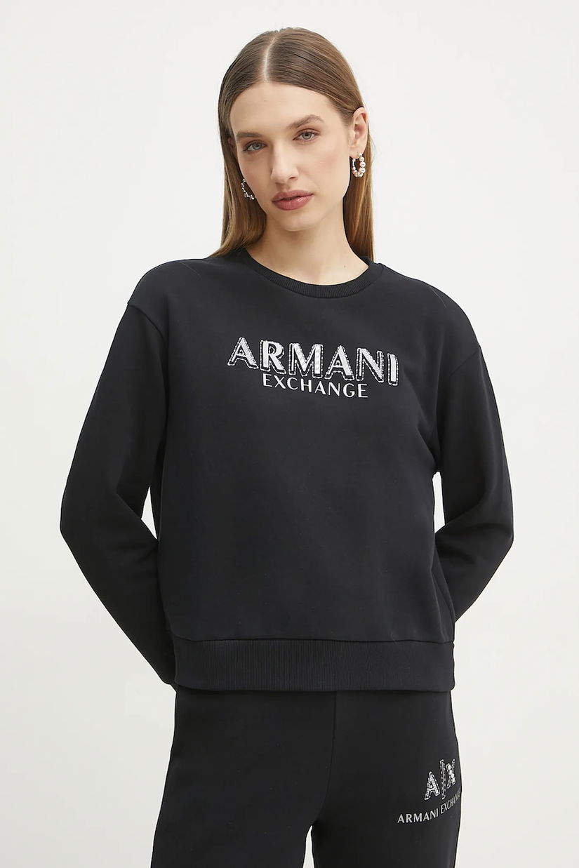 Armani Exchange hanorac de bumbac