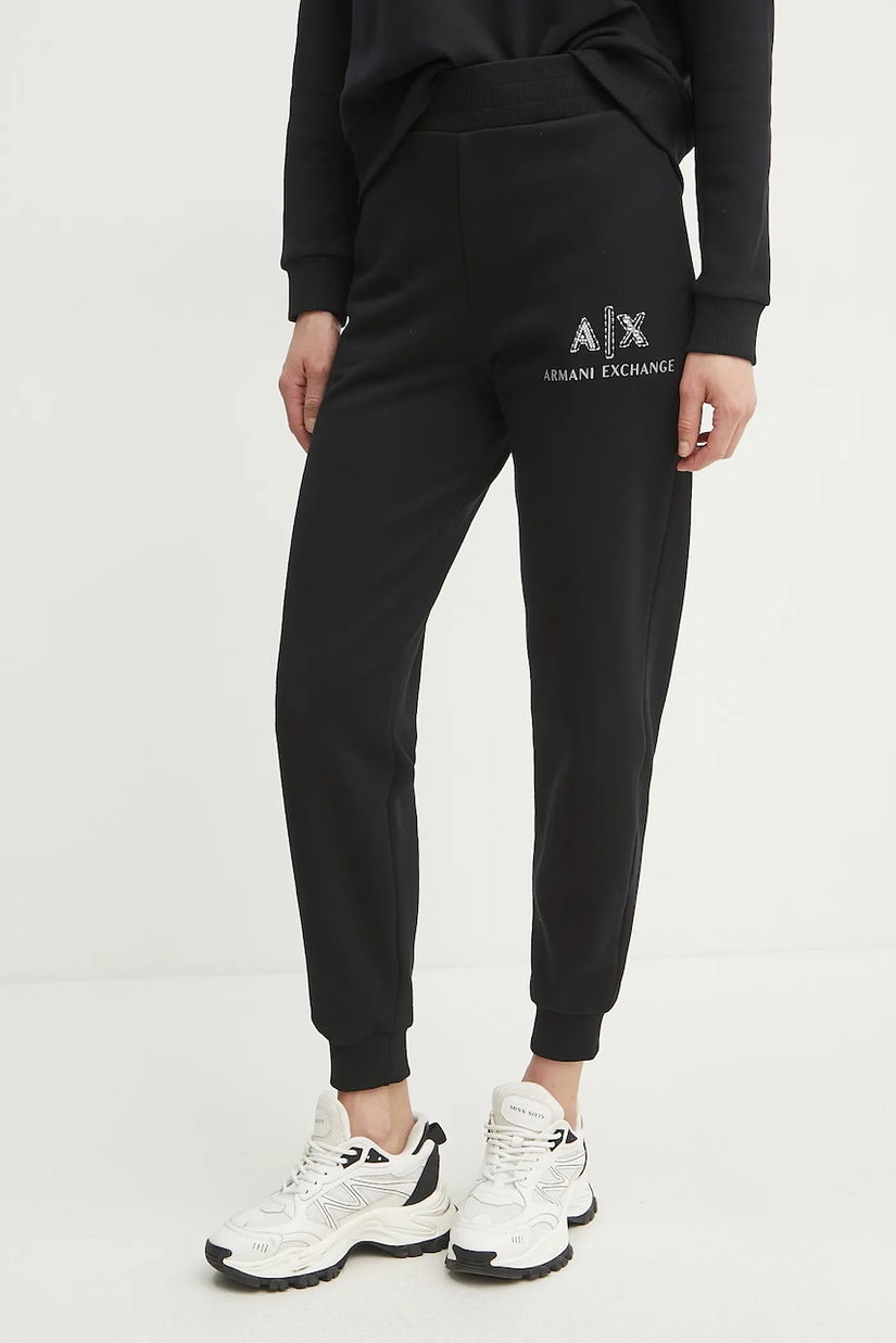 Armani Exchange pantaloni de trening din bumbac
