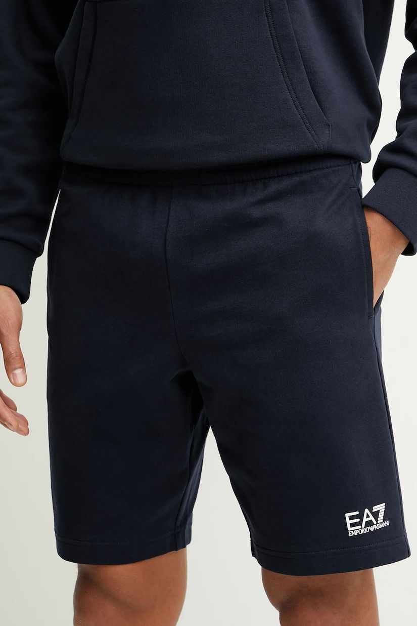 EA7 Emporio Armani pantaloni scurti din bumbac