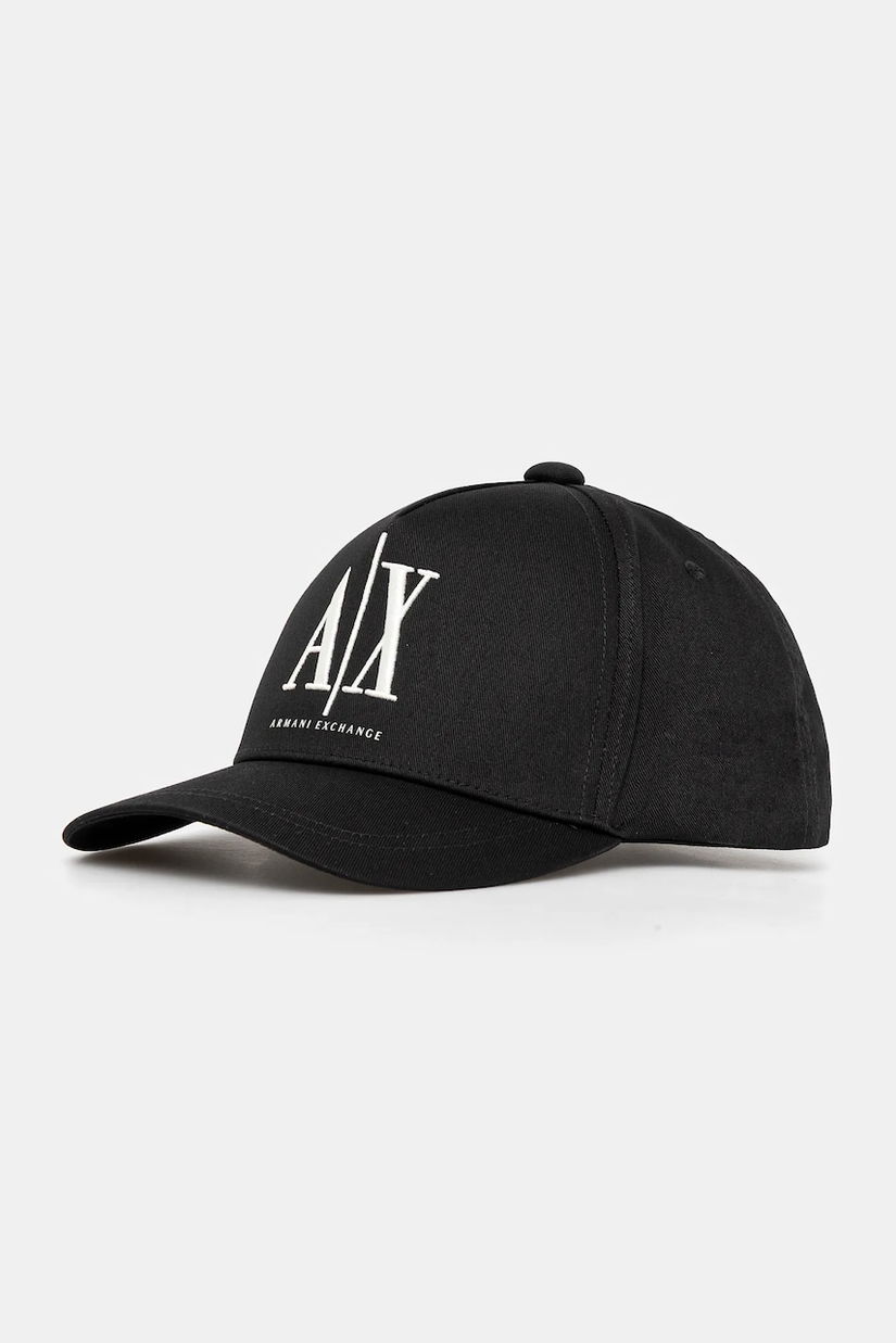 Armani Exchange șapcă de baseball din bumbac