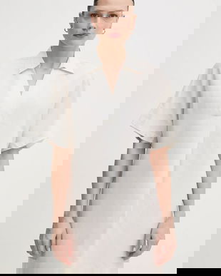 Calvin Klein rochie din amestec de in