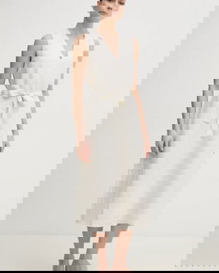 Calvin Klein rochie din amestec de in