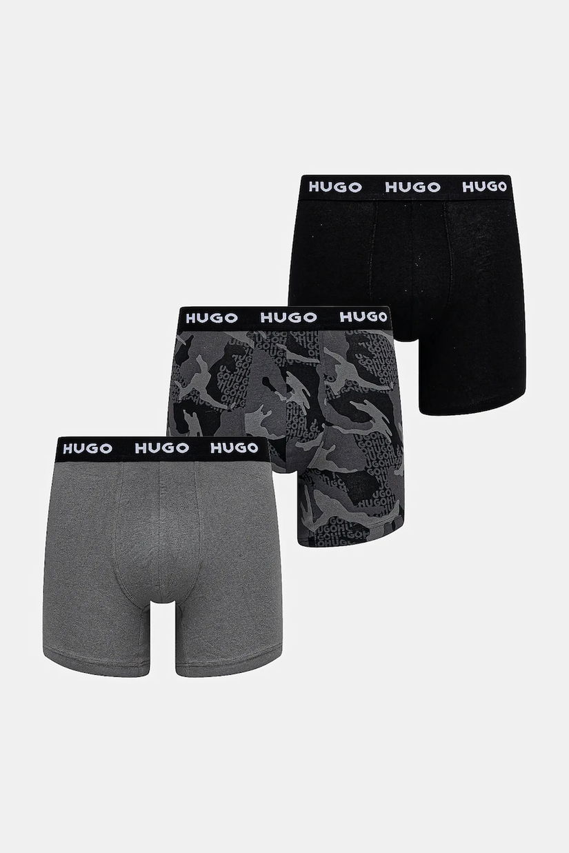 HUGO boxeri 3-pack BOXERBR TRIPLET DESIGN