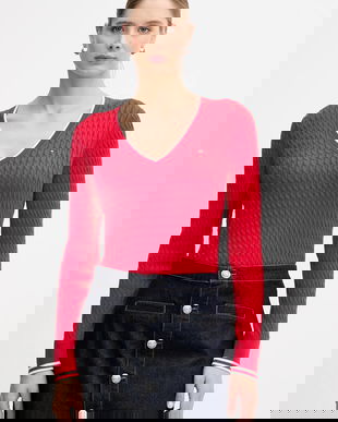 Tommy Hilfiger pulover de bumbac