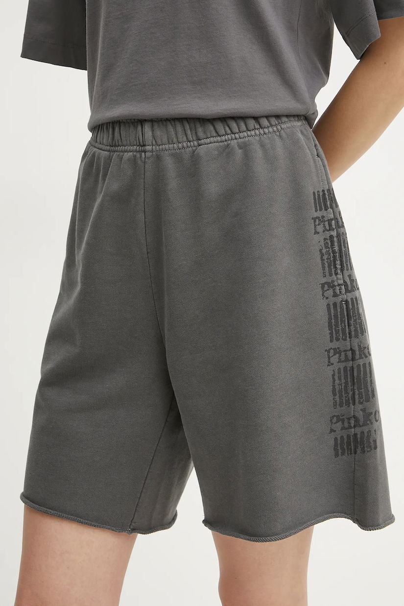 Pinko pantaloni scurti din bumbac