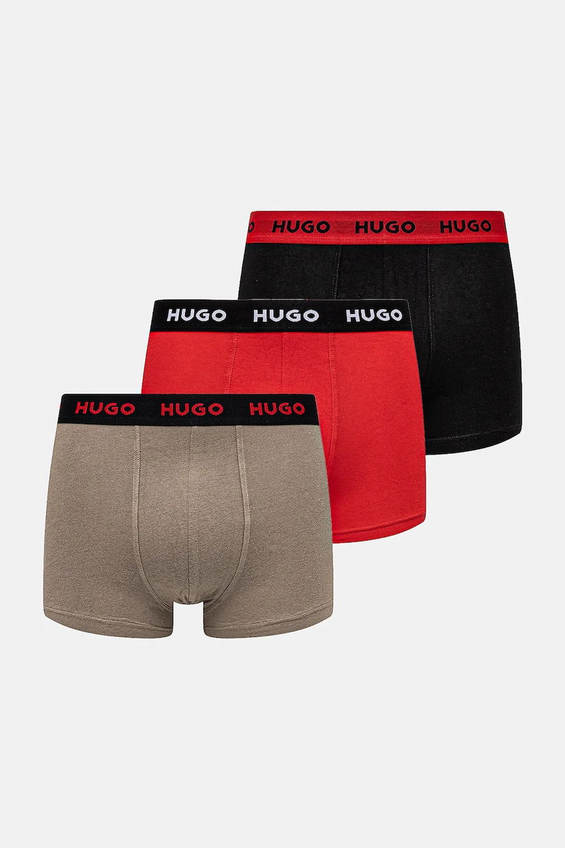 HUGO boxeri 3-pack TRUNK TRIPLET PACK