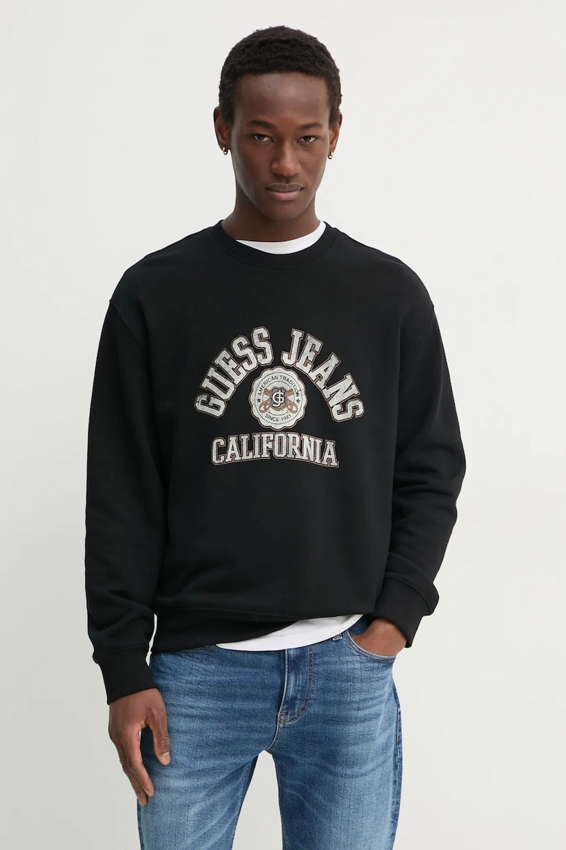 Guess Jeans hanorac de bumbac