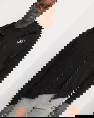 EA7 Emporio Armani hanorac de bumbac