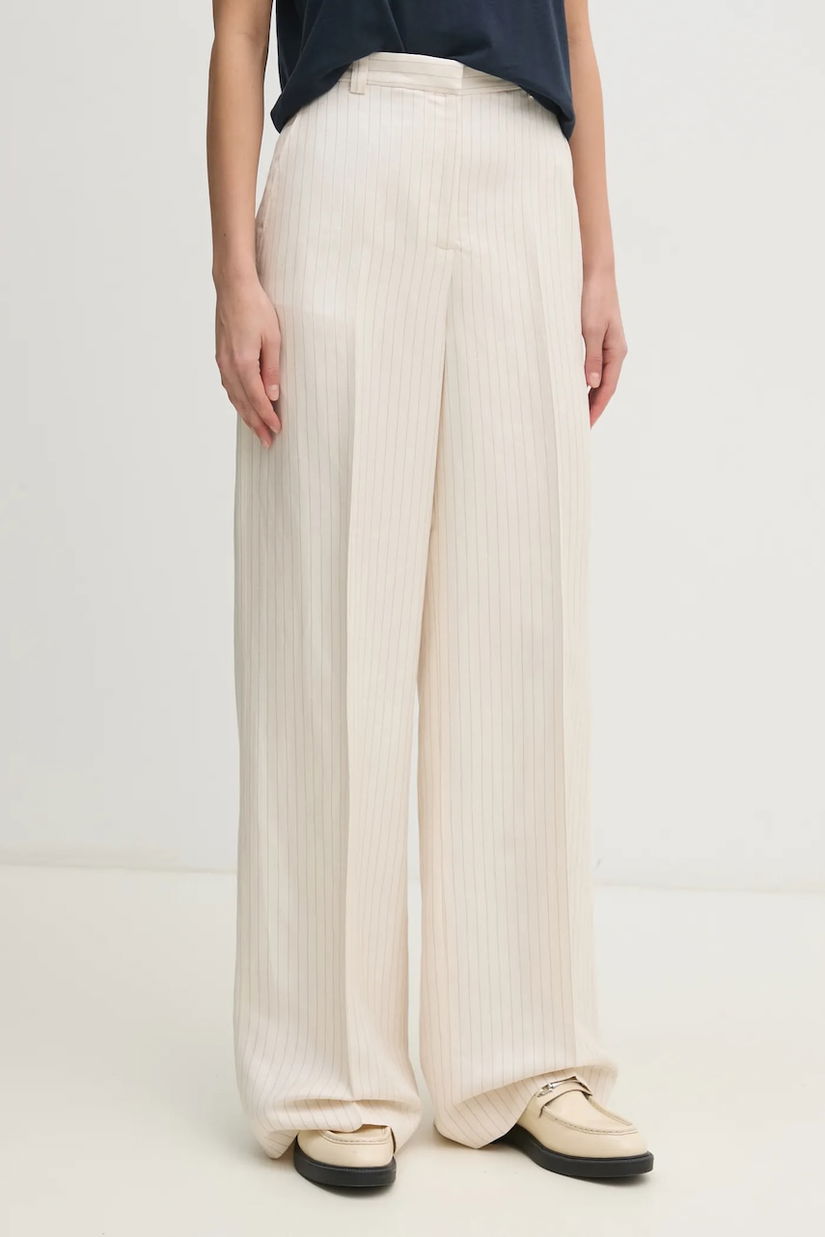 Tommy Hilfiger pantaloni din amestec de in