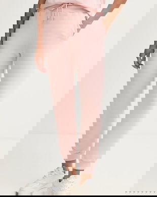 Pinko pantaloni de trening din bumbac