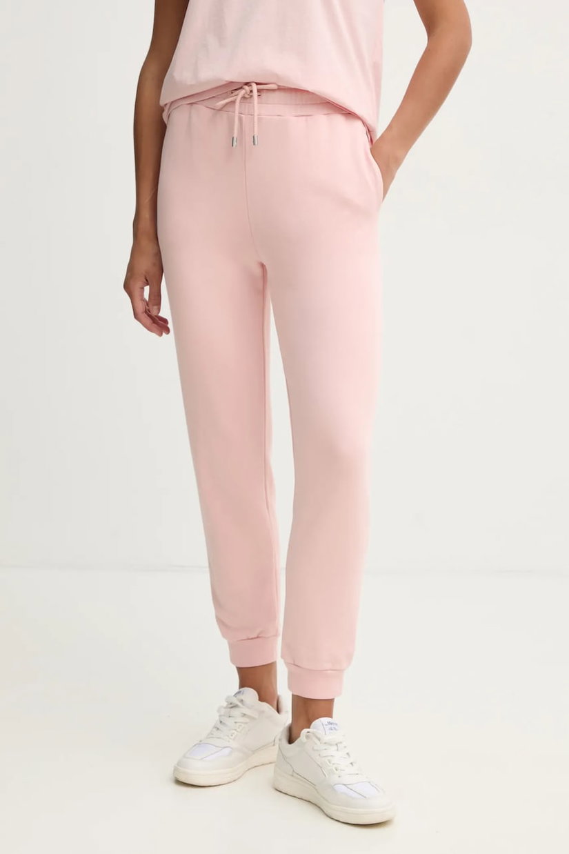 Pinko pantaloni de trening din bumbac