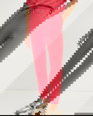 Pinko pantaloni de trening din bumbac