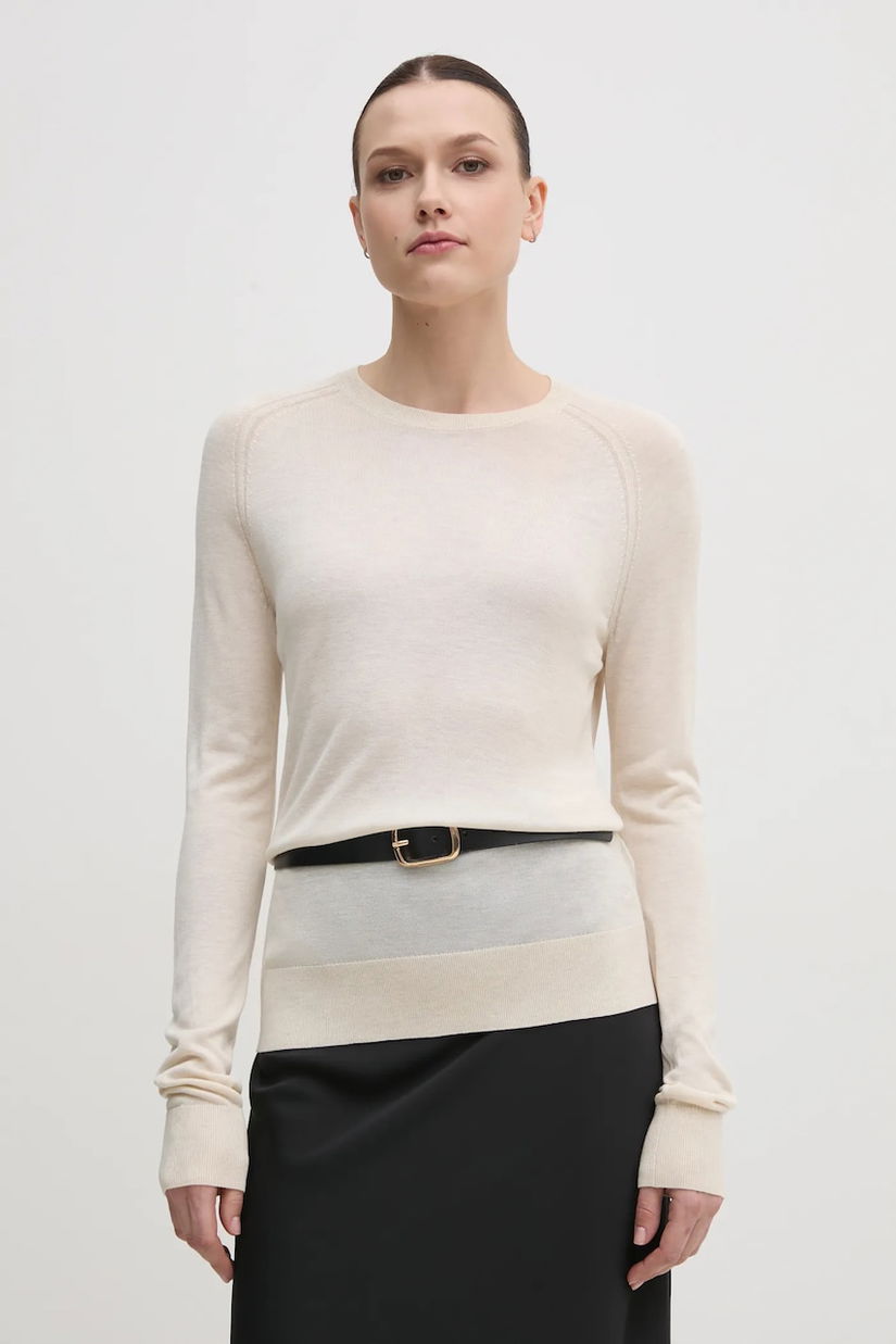 Calvin Klein pulover din amestec de mătase