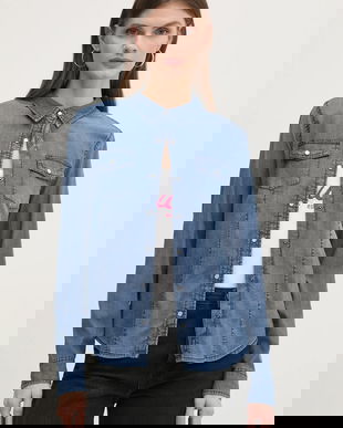 Guess cămașă din denim