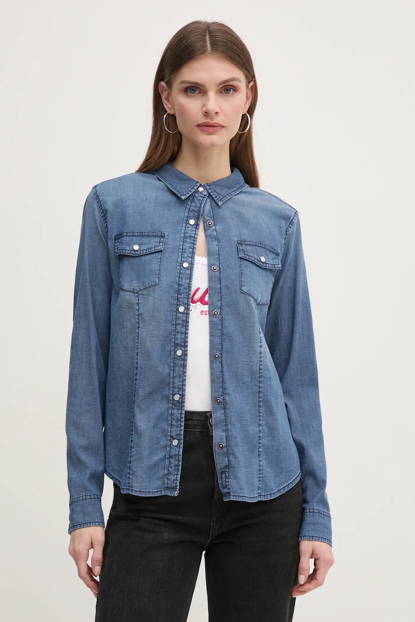 Guess cămașă din denim