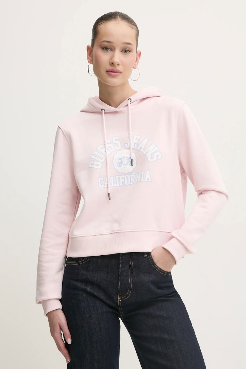 Guess Jeans hanorac de bumbac