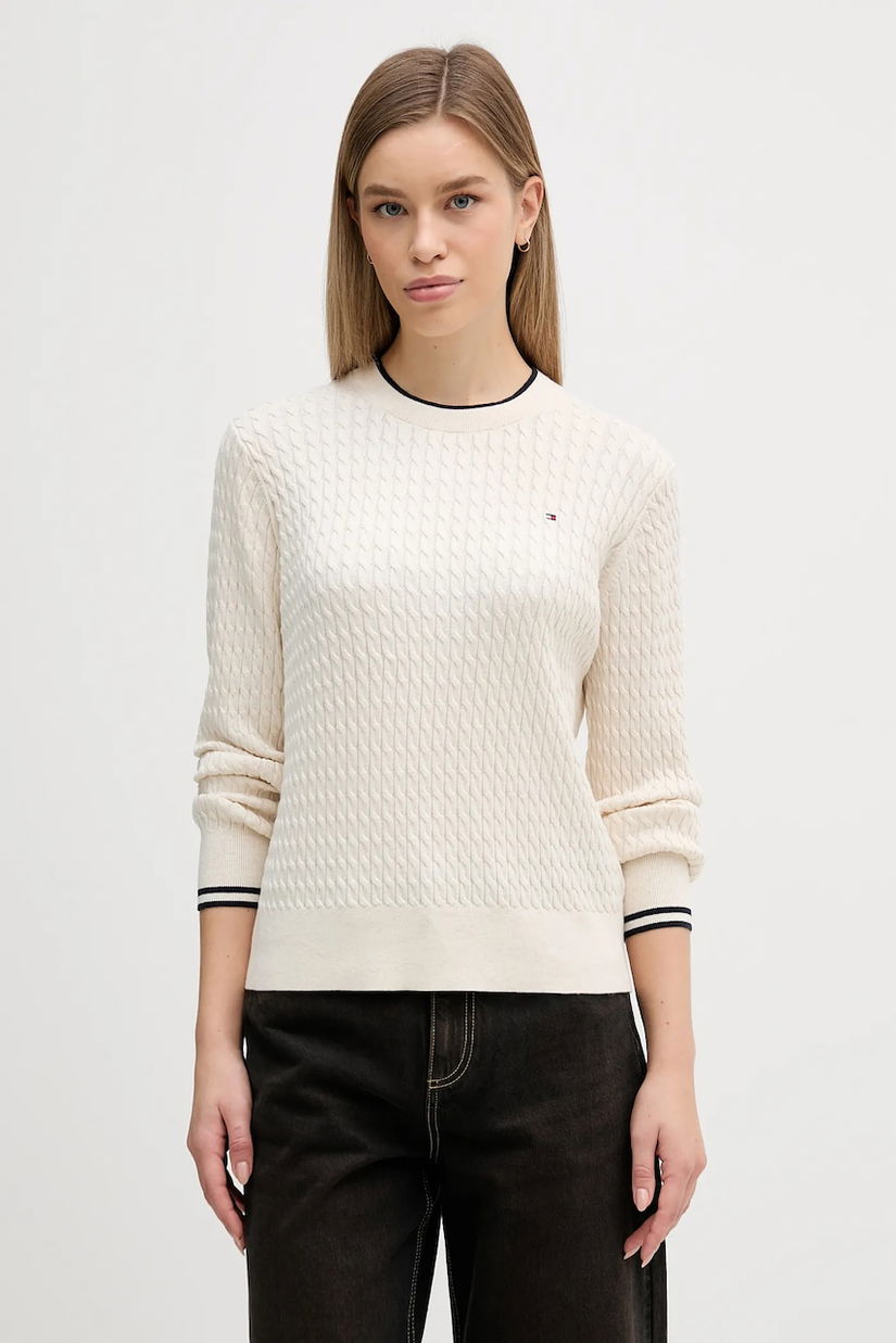 Tommy Hilfiger pulover de bumbac