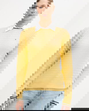 Tommy Hilfiger pulover de bumbac