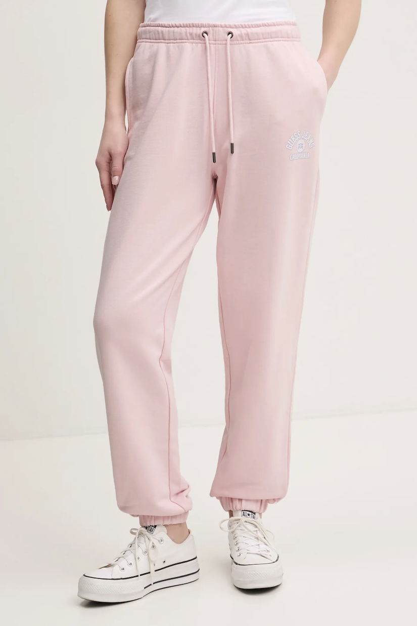 Guess Jeans pantaloni de trening din bumbac