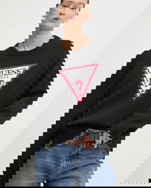 Guess Jeans pulover de bumbac