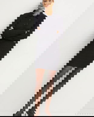 Pinko rochie din amestec de lana