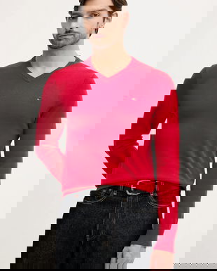 Tommy Hilfiger pulover de bumbac