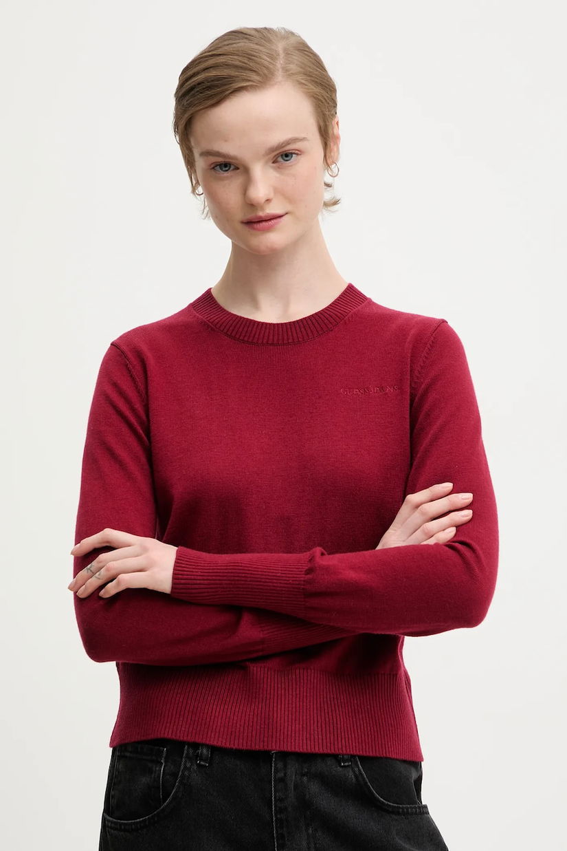 Guess Jeans pulover din amestec de lână