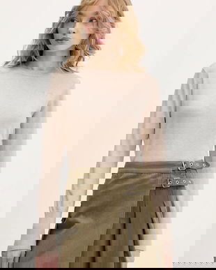 Guess Jeans pulover din amestec de lână