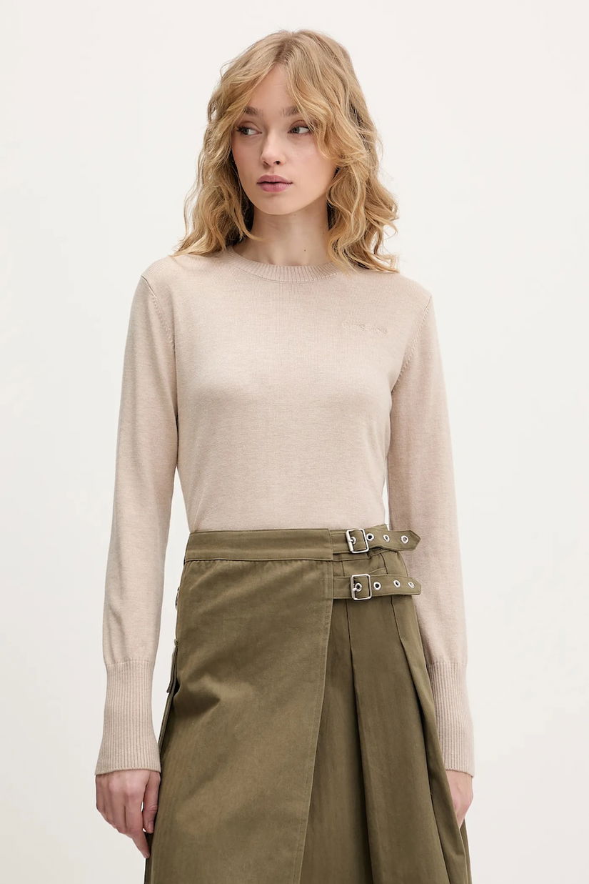 Guess Jeans pulover din amestec de lână