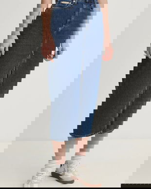 Calvin Klein Jeans fustă din denim