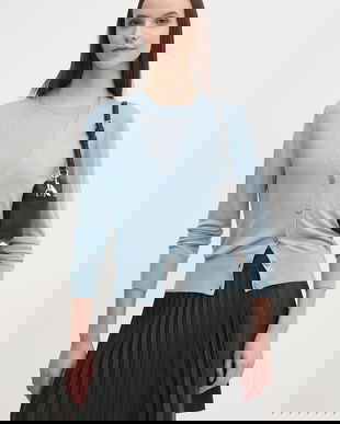 Calvin Klein cardigan din amestec de lână