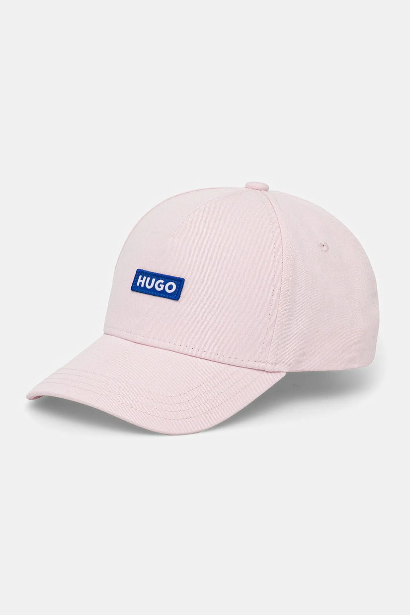 HUGO Blue șapcă de baseball din bumbac Alyce