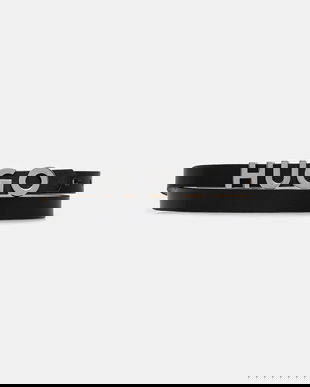 HUGO curea de piele Zula Belt 1,5cm