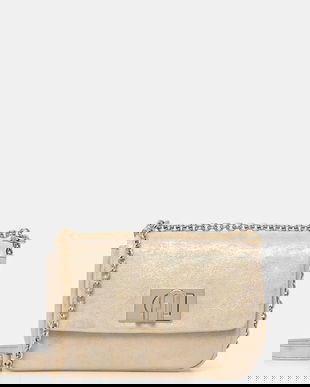 Furla geanta de mana din piele intoarsa